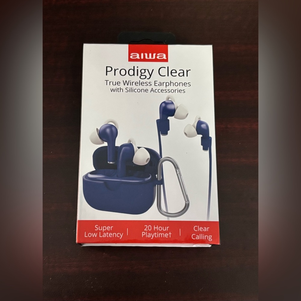 Prodigy Clear Wireless Earphones - Navy